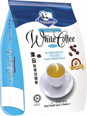 Chekhup White Coffee No Sugar 1 pack (12 pcs)