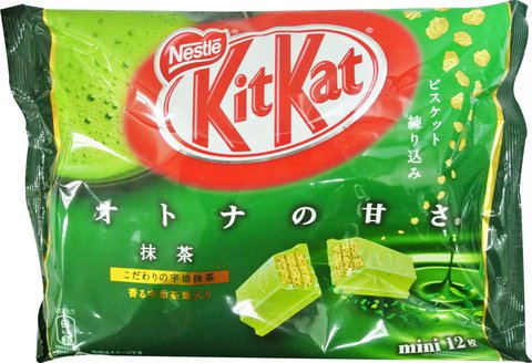 KitKat Green Tea Chocolate 1 pack (12 pcs)