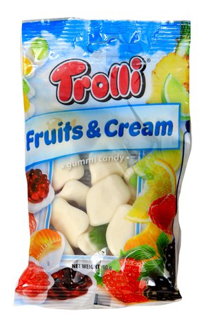 Trolli Fruit &amp; Creme 60 g