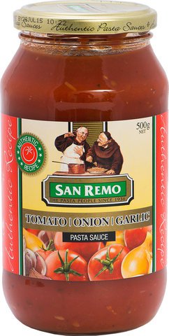 San Remo Tomato/Onion/Garlic 500 g