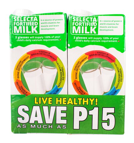 Selecta Fortified Milk Drink 1 l x 2 pcs