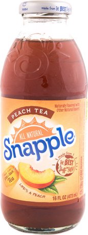 Snapple Peach Iced Tea 16 oz