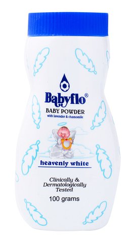 Babyflo Baby Powder Heavenly White 100 g