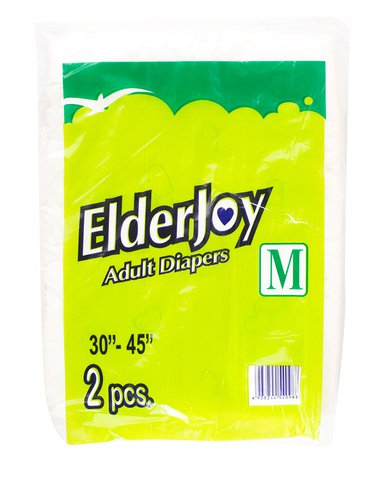 Elder Joy Adult Diaper - Medium 2 pcs /pack