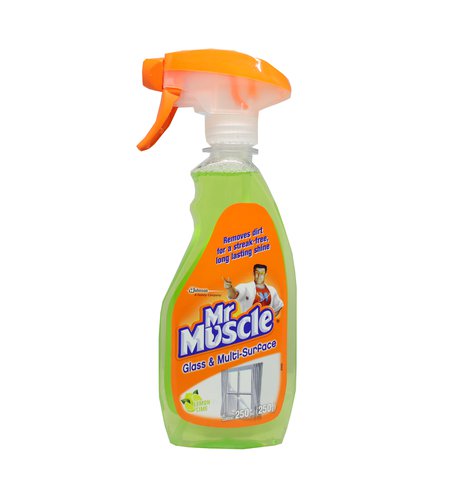 Mr Muscle Glass &amp; Multi-Surface Cleaner - Lemon Lime 250 ml