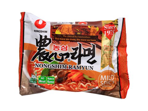 Nongshim Ramyun Noodles Mild Spicy 85 g