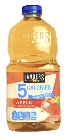 Langers Apple Juice Cocktail 64 oz