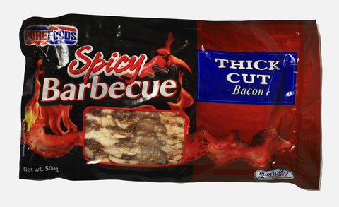 Purefoods Spicy BBQ Bacon Thick 500 g