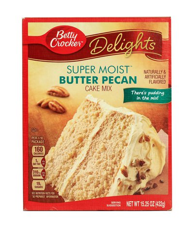 Betty Crocker Super Moist Cake Butter Pecan 432 g