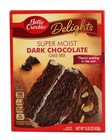 Betty Crocker Super Moist Cake Dark Chocolate 432 g