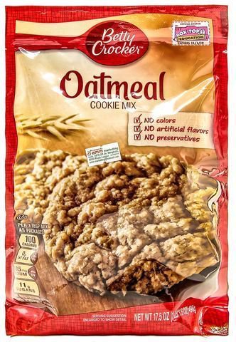 Betty Crocker Oatmeal Cookie Mix 17.5 oz