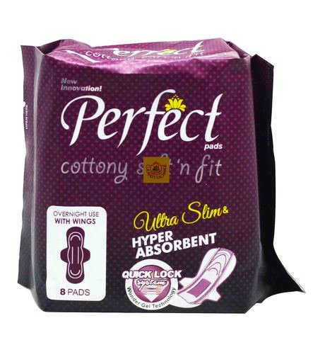 Perfect Panty Liners Fit Maxi Overnight With Wings 8 pcs / pack