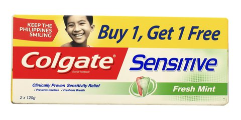 Colgate Sensitive Fresh Mint 2 pcs(120 g /tube)