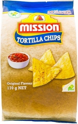 Mission Tortilla Chips Original 170 g