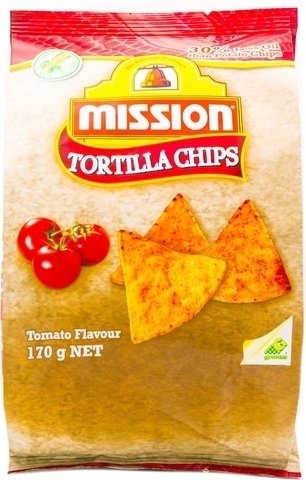 Mission Tortilla Chips Tomato 170 g