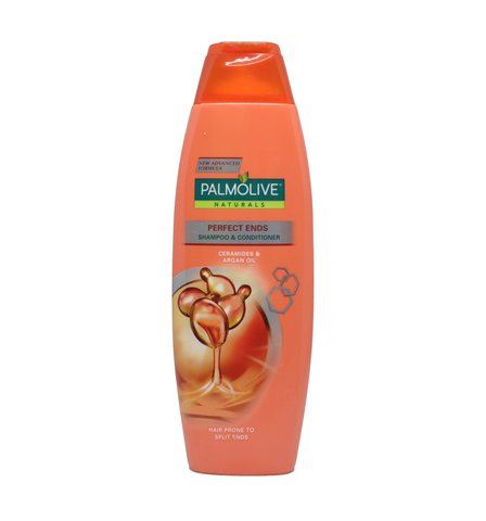 Palmolive Perfect Ends Shampoo &amp; Conditioner Ceramides &amp; Argan Oil 180 ml