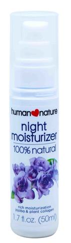 Human Nature Night Moisturizer With Jojoba 50 ml