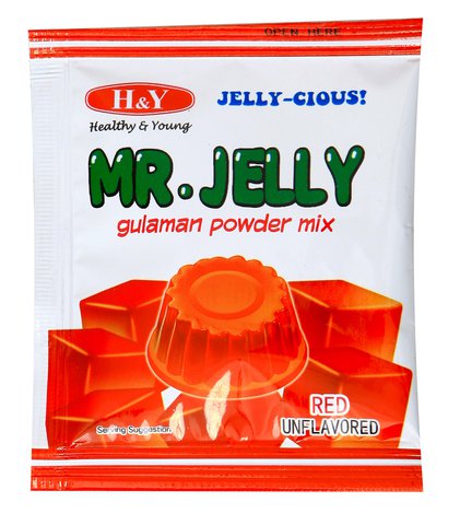 H&amp;Y (Healthy &amp; Young) Mr. Jelly Gulaman Red 15 g