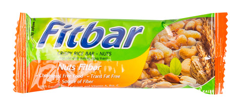 Fit Bar Crispy Rice Bar - Nuts 25 g