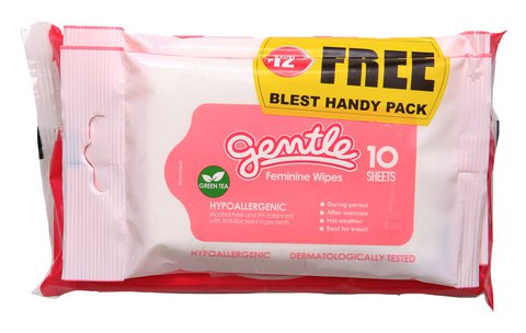 Gentle Wipes Free Blest Tissue 10 sheets /pack