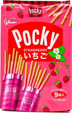 Glico Pocky Strawberry 125.6 g