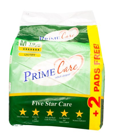 Prime Care Adult Diaper Medium 10 pcs /pack