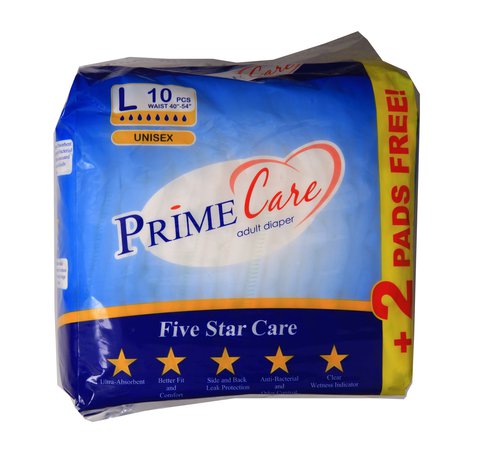 Prime Care Adult Diaper Large 10 pcs /pack
