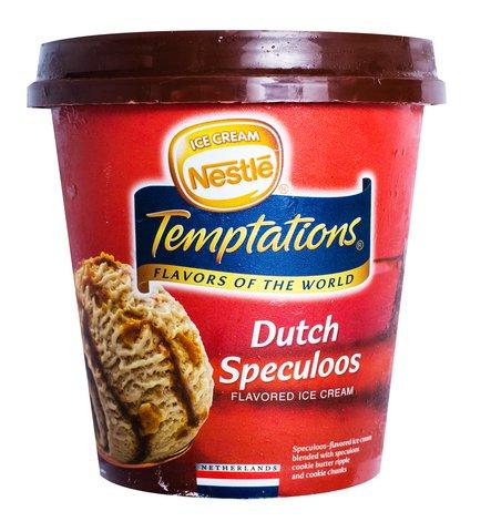 Nestle Temptations Flavor Of The World Dutch Speculoos Ice Cream 800 ml