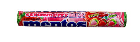 Mentos Strawberry Mix Chewy Dragees 37.8 g