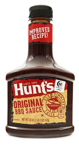 Hunts Bbq Sauce Original 18 oz