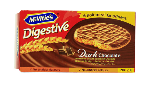 McVitie's Digestive Dark Chocolate 200 g