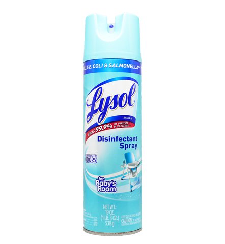 Lysol Disinfectant Spray For Baby's Room 538 g