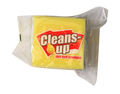 Cleans-up Easy Grip Scrubber 1 pc