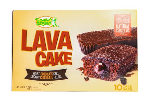 Lemon Square Lava Cake 420 g (10 pcs)