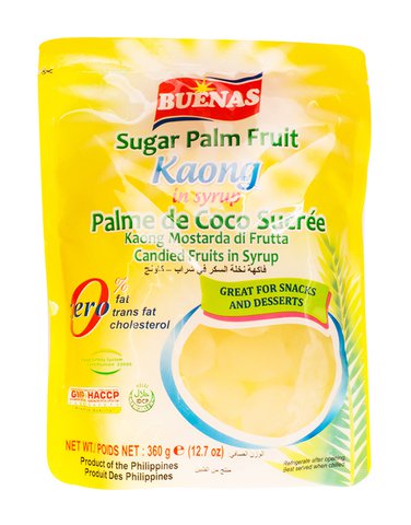 Buenas Kaong White Sugar Palm Fruit (Pouch) 360 g