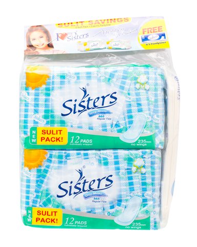 Sisters Pantyliners 12 pcs /pack