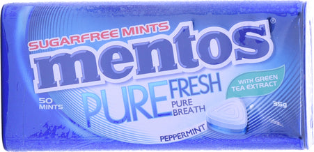 Mentos Pure Fresh Mints Peppermint Tin 35 g