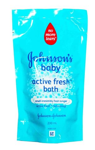 Johnsons's Body Wash Active Fresh Bath Refill 200 ml