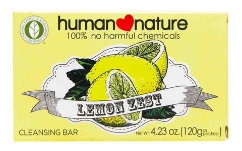 Human Nature Body Soap Lemon Zest 120 g