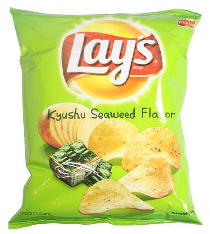 Lay's Kyushu Seaweed Flavor Chips 50 g