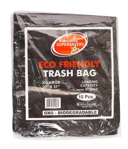 Supersavers Eco Friendly Trashbag Flat Extra Large 10 pcs /pack