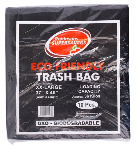 Supersavers Eco Friendly Trash Bag XXL 10 pcs /pack