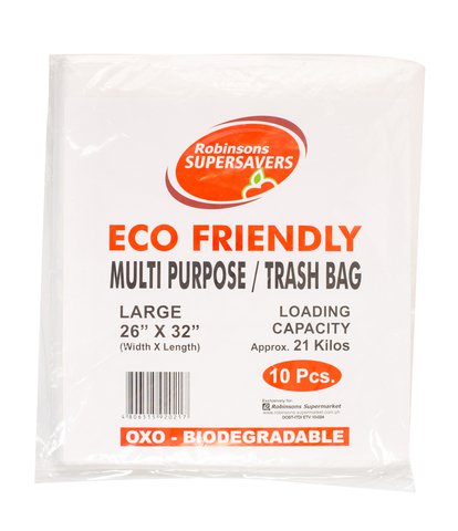 Supersavers Eco Friendly Trashbag Large 10 pcs /pack