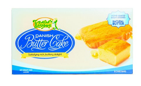 Lemon Square Danish Buttercake 8 pcs x 42 g