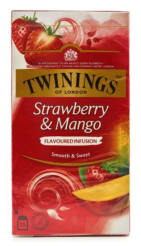 Twinings Strawberry &amp; Mango 25 pcs /pack