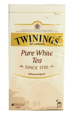 Twinings Pure White Tea - Light 25 pcs /pack