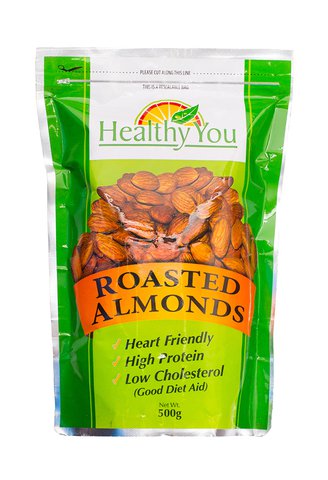 Healthy You Roasted Almonds 500 g