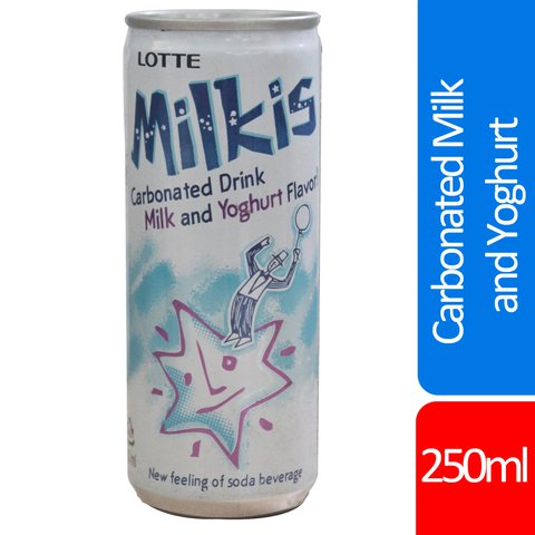 Lotte Milkis Carbonated Drink Milk 250 ml