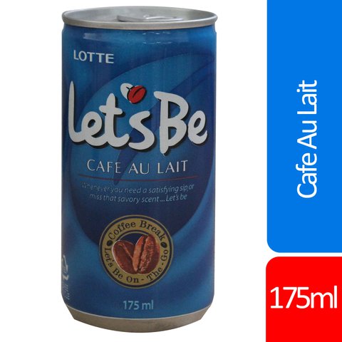 Lotte Lets Be Cafe Au Lait 175 ml