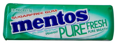 Mentos Pure Fresh Chewing Gum Spearmint 13 g